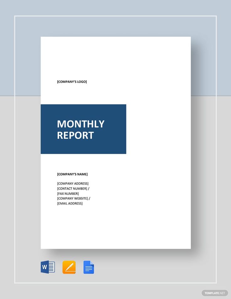 Monthly Reports Monthly Reports